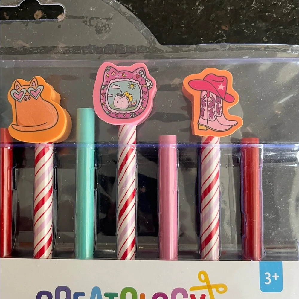 24 pc Pencil Party Set - Multicolor